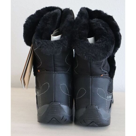 Hi-Tec HS13G Women's Sz 6 Black/Charcoal Abisko 200 WP WOS Faux Fur Lined Boots - Picture 3 of 15